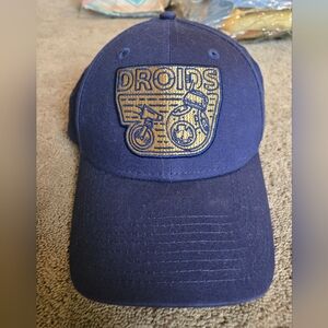 Star War Droid Runners Blue/Gold Adjustable Snapback